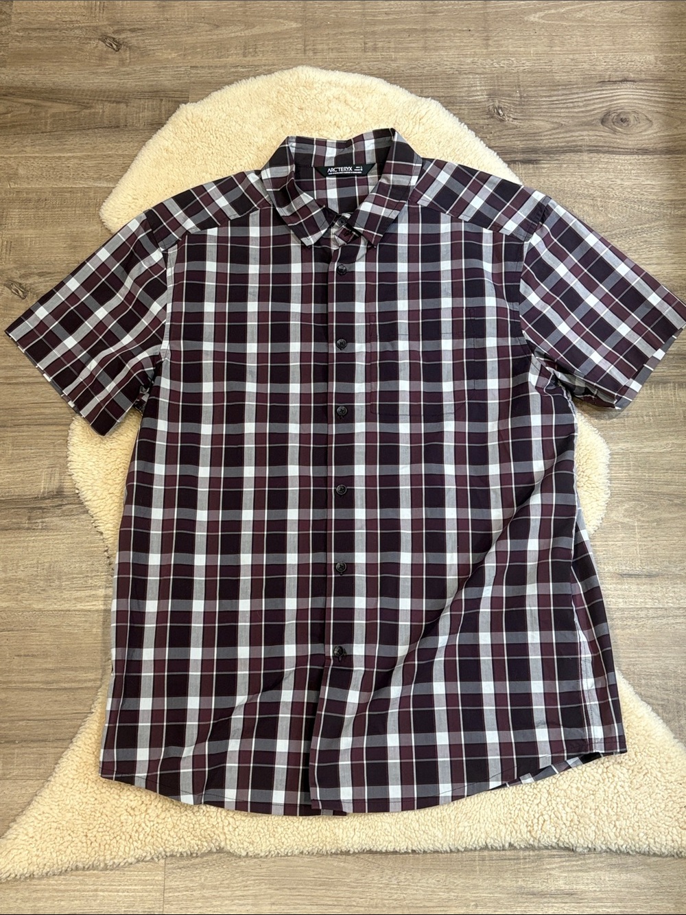 Arc'teryx Brohm short-sleeve button-down shirt